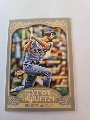 2012 Topps Gypsy Queen Baseball Cards Wade Boggs 248 - Image 1 of 2