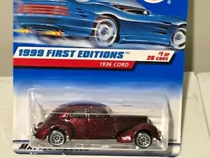 Hot Wheels 1936 Cord, 1999 First Editions, NEW, 1/64 - Picture 1 of 2