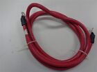 2/0 AWG GAUGE RED BATTERY CABLE 9' FEET W/ LUG ENDS MARINE