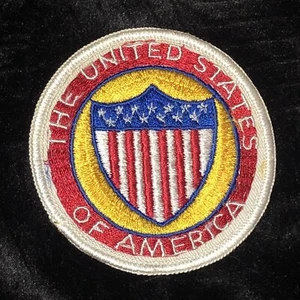The United Stated of America Patch - 3 inches x 3 inches - Vintage  - Picture 1 of 2