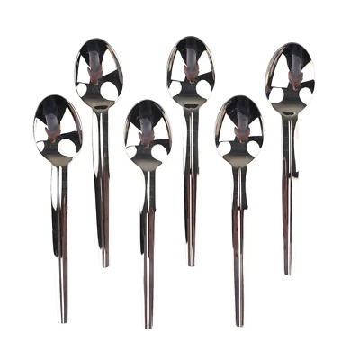 6xSpeise Löffel 20,8cm WMF Besteck Maxim's de Paris Rue Royale 90erSilberauflage - Bild 1 von 4