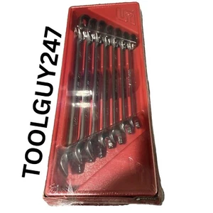 SNAP ON TOOLS 7pc 12pt Reversible Ratcheting Combination Wrench Set SOXRR707A - Picture 1 of 4