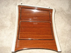 Cadillac Escalade 2001-02 "Woodgrain" Center Console Bezel w/ Cupholder OEM - Picture 1 of 8