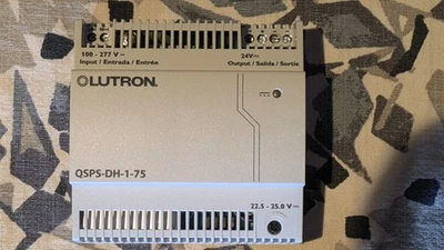 Fuente de alimentación Lutron QS Link QSPS-DH-1-75 ¡EL MEJOR PRECIO! L@@K! Foto 1 de 3