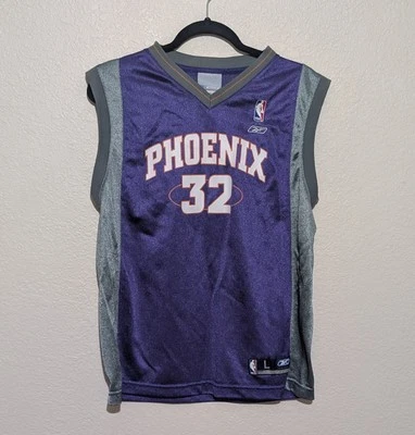 Reebok Phoenix Suns Basketball Jersey #32 Purple Kids L Or Wimens S - Image 1 of 4
