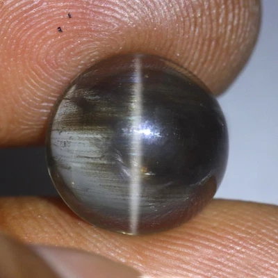 4.72 Cts_Antique Gem Collection_100% Natural Unheated Rutile Scapolite Cat's Eye - Image 1 of 3