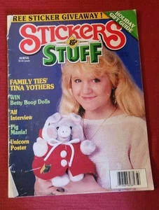 AUFKLEBER & STUFF MAGAZIN Winter 1986/1987 Band 4 Hefte Nr. 13 Familienbinder Vintage - Bild 1 von 9