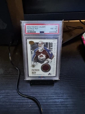 2002-03 Pacific Calder Patrick Roy Game Used Jersey #8 - Image 1 of 2