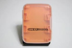 Custodia cartuccia gioco Nintendo Game Boy Advance - arancione dal Giappone / rara / retrò - Foto 1 di 12