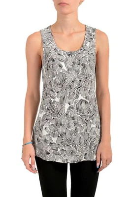 Camisa Blusa Hugo Boss Para Mujer "Inolea" Multicolor Sin Mangas US 4 IT 40 Foto 1 de 4