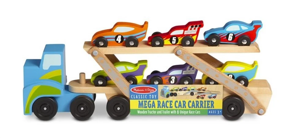 Mega Race-Car Carrier Mega Race-Car Carrier (Toy) - Image 1 of 1