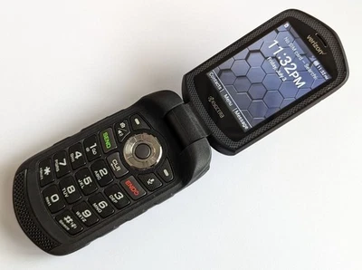 Teléfono Celular Kyocera DuraVX 4G LTE E4610 16GB Negro Resistente Abatible Verizon Wireless Foto 1 de 4