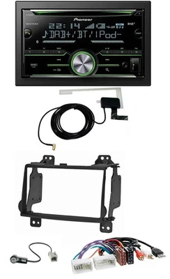 Pioneer CD USB MP3 Bluetooth 2DIN DAB Autoradio für Hyundai H1 08-15 Aux-Eing. U - Bild 1 von 4