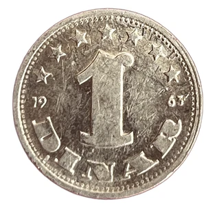 Jugoslawien 1 Dinar 1963 Münze KM#36 - Bild 1 von 2