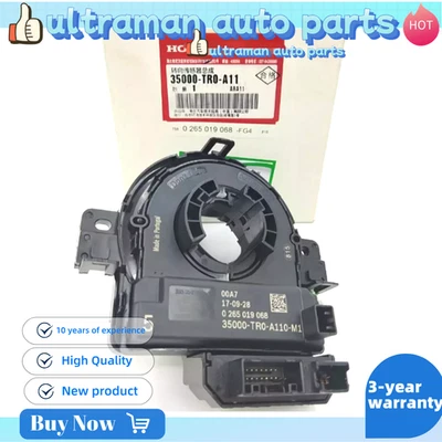 Sensor de ángulo de dirección de resorte de reloj OEM para Honda Pilot Ridgeline Acura TLX MDX Foto 1 de 4