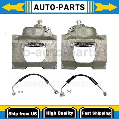 Pinza de freno delantera con mangueras lado conductor pasajero se adapta a Ford Ranger 2,3 L 2,9 L_ Foto 1 de 4