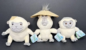 Disney Raya And The Last Dragon Pan, Dyan & Uka Lot Of 3 Plush Soft Toys NWT’s - Picture 1 of 14