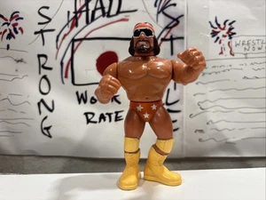 Figura de Lucha Hasbro WWF MACHO MAN RANDY SAVAGE WWE 1990 Serie 1 WCW V BONITA - Imagen 1 de 8