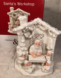 Madison & Max At Home ~ Santa's Workshop ~ NEU IM KARTON ~ Porzellan - Bild 1 von 9