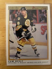 1990-91 O-Pee-Chee Premier - #82 Cam Neely