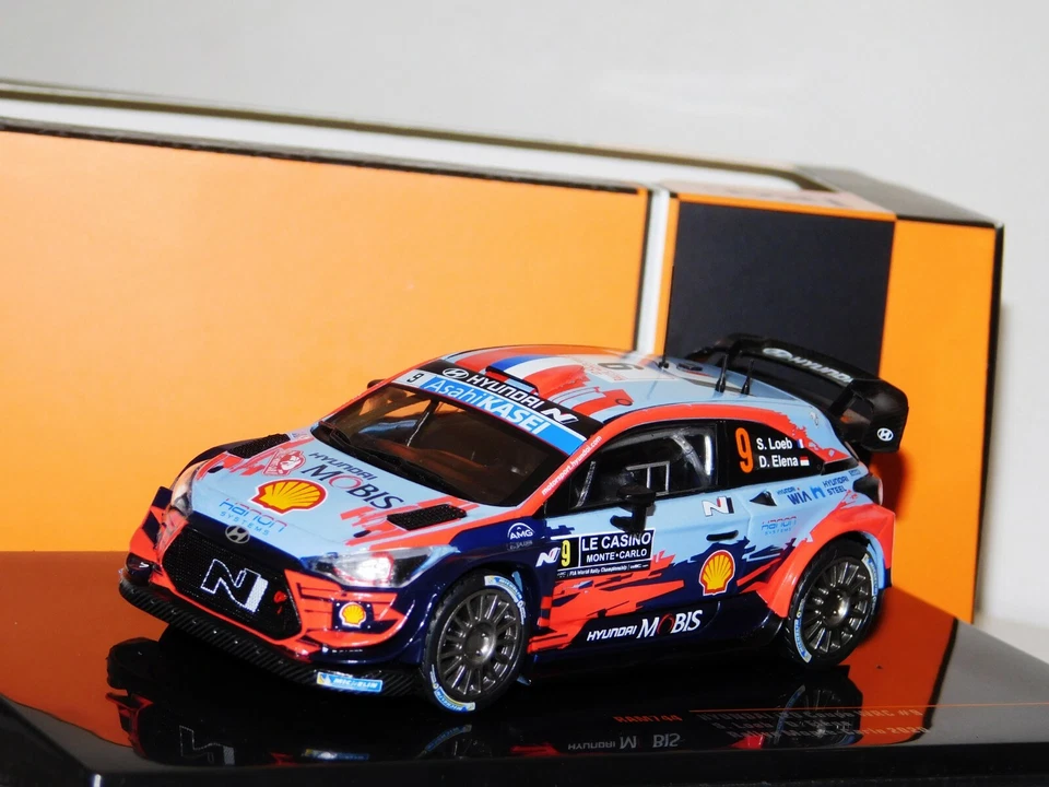 HYUNDAI I20 WRC #9 LOEB MONTE CARLO 2020 IXO RAM744 1/43 - Photo 1/1