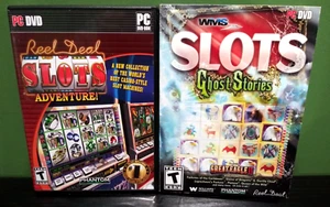 Paquete de juegos para PC DVD: Lote de tragamonedas Reel Deal The Adventure y WMS Slots Ghost Stories - Imagen 1 de 10
