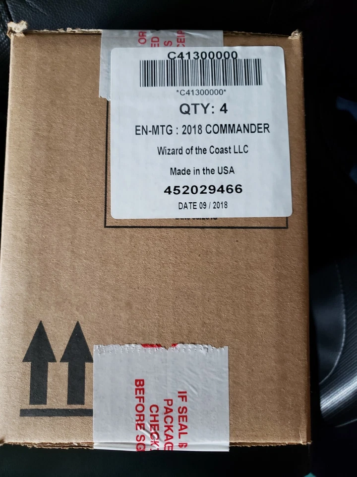 Commander 2018 set of 4 in factory sealed box, New, magic the gathering  - Image 1 of 2