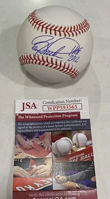 Barry Larkin “HOF 2012” Reds Signed Official MLB  Baseball!! JSA # WPP593565 - Image 1 of 2