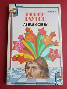 SIGNED Derek Taylor As Time Goes By Beatles Apple PR 1974 memoir book autograph - Imagen 1 de 8