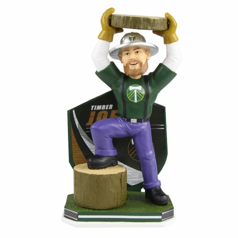 Timber Joey Portland Timbers Mascot Name and Number Bobblehead MLS Cover