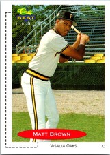 1991 Classic Best #93 Matt Brown