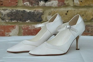 New ElSE by Rainbow Bridal shoes CHABLIS uk 4 euro 37 Ivory RRP £ 75+ - Picture 1 of 5