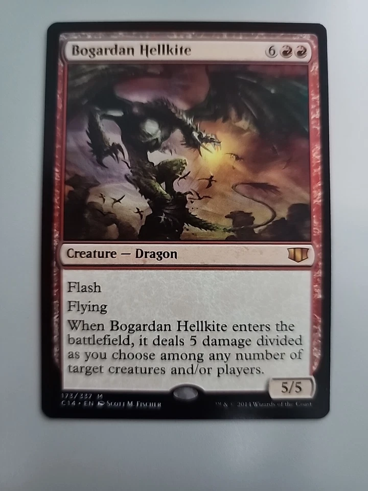 MTG Bogardan Hellkite Commander 2014 173/337 Regular Mythic - Image 1 of 1