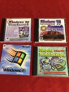 Windows 95 / 98 Software 4 CDs Untested Microsoft Utilities Collection +++ - Picture 1 of 8
