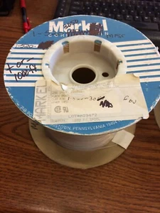 3 spools Markel TT-24 Thin Wall Natural Flexite TFE Tubing 24 AWG +/-2400ft  *4 - Picture 1 of 6