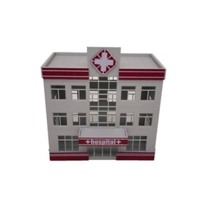 Outland Models Modelo Ferrocarril Hospital / Centro Médico Pista H0 1:87 - Imagen 1 de 3