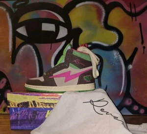 Kool Kiy Reves Sport '85 High 4:20 Jokes Up Sz 8 - Picture 1 of 5