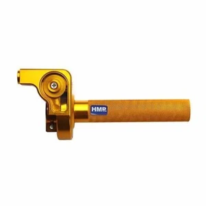 Performance Race Manija De Acelerador Aluminio Oro Moto Cross Pit Bike HMParts - Imagen 1 de 1