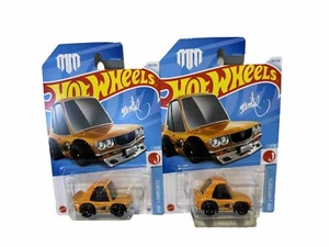 Hot Wheels Mazda RX-3 Tooned Orange #156 Lot Of 2 Mainline 2024 Case H New JDM - Picture 1 of 8