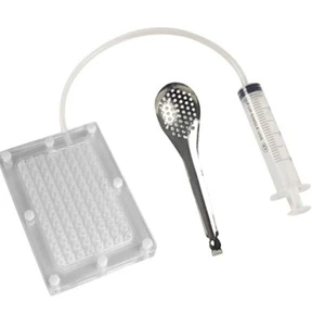 Caviar Fabricante Caja Esferificación Cuentagotas Kit Gastronomía Molecular Huevas Duebel 96 p - Imagen 1 de 4