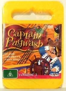 The Adventures of Captain Pugwash Volume 3 Brand New Sealed DVD Cartoon Region 4 - Picture 1 of 3