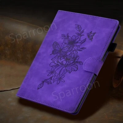 Leather Case For Samsung Galaxy Tab A9 A9 Plus S8 S7 A8 A7 S6 Lite Tablet Cover - Image 1 of 4