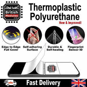 Sony Xperia L4 Thermoplast selbstheilend weich HydroGel Film Displayschutzfolie - Bild 1 von 5