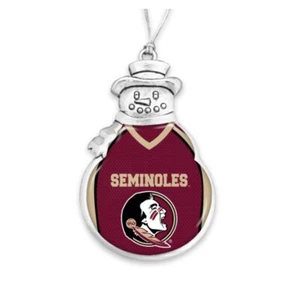 Camiseta de fútbol americano 60630 Florida State FSU Seminoles muñeco de nieve adorno - Imagen 1 de 1