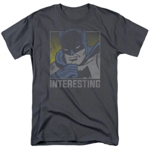 Batman Interesting Licensed Adult T-Shirt - Picture 1 of 18