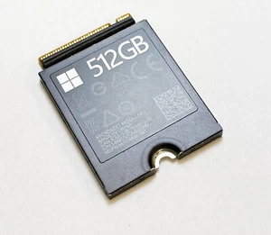 512GB Microsoft 1912 M1119069-003 NVMe PCIe Gen3 x4 M.2 2230 Surface Laptop SSD - Picture 1 of 1