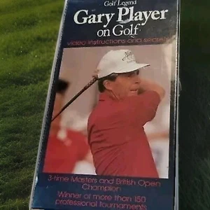 Gary Player On Golf VHS Instructing And Secrets New Sealed Vintage - Picture 1 of 3