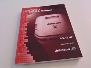 2007 Johnson Outboard 9.9 15 HP 2-Stroke Service Repair Shop Manual 5007207 OEM - Picture 1 of 4