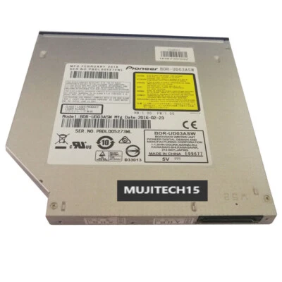 9.5mm Blu-ray Burner BDR-UD03 Internal SATA 100GB DVD Disc Writer Recorder Drive - Image 1 of 4