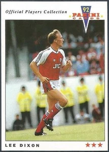FÚTBOL PANINI 92-COLECCIÓN OFICIAL JUGADORES-#003-ARSENAL-LEE DIXON - Imagen 1 de 2